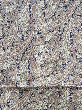 Floral Paisley Made in Japan Quilting Cotton Fabric 1 yard + 16"L x 41" W